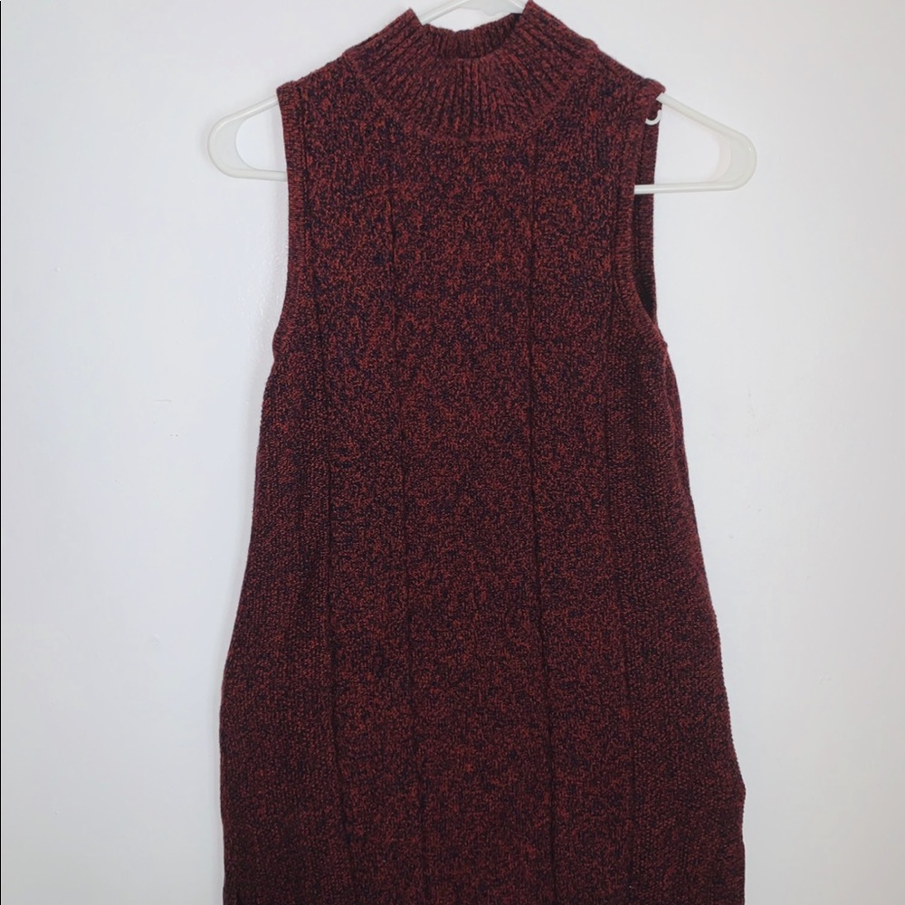Style & co.  xs long dark orange Knit tunic